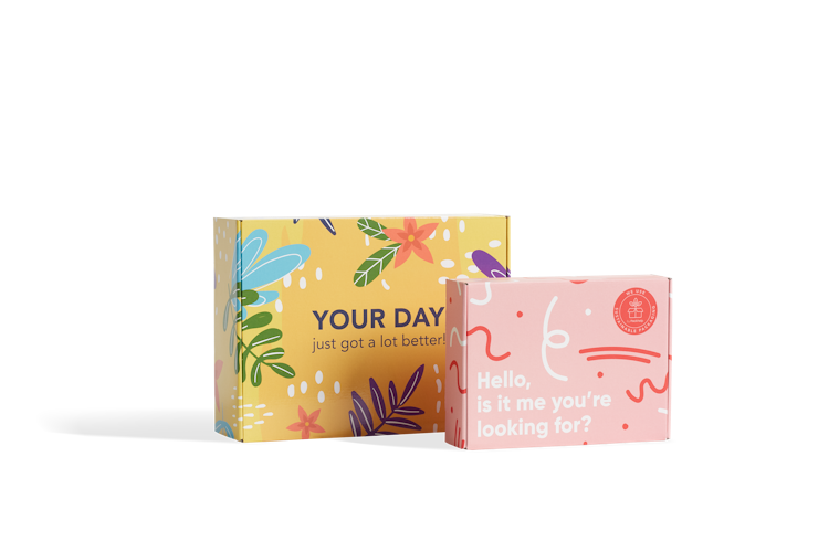 Pre-Printed Full-Colour Mailer Box