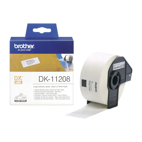 Étiquettes Brother DK-11221 pour QL-500/550/560/650/1050/1060N 23 x 23 mm