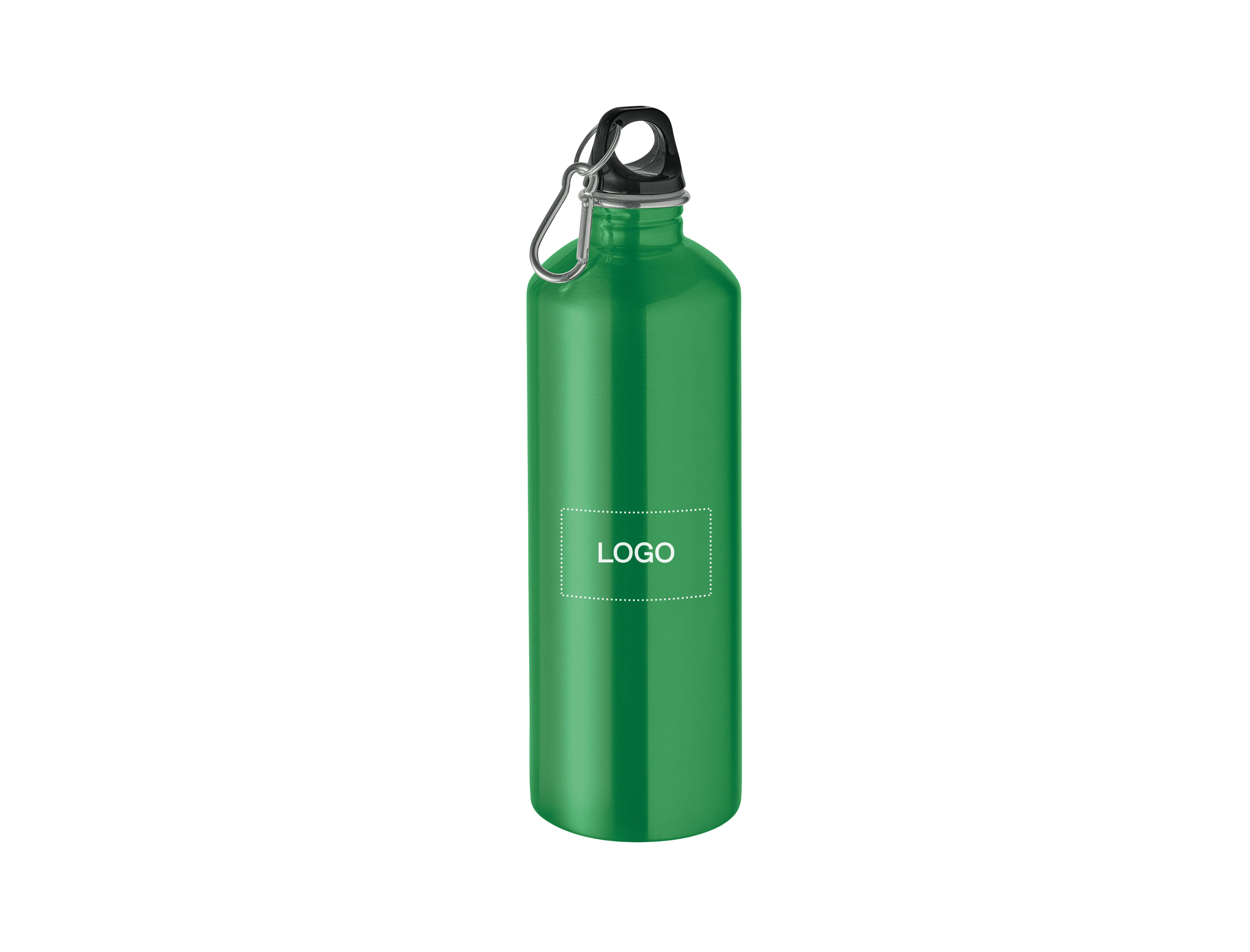 Custom Recycled Stainless Steel Single Wall Bottle With Hook 1000ml