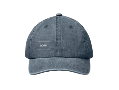 Cappellino baseball 6 pannelli cotone lavato personalizzato