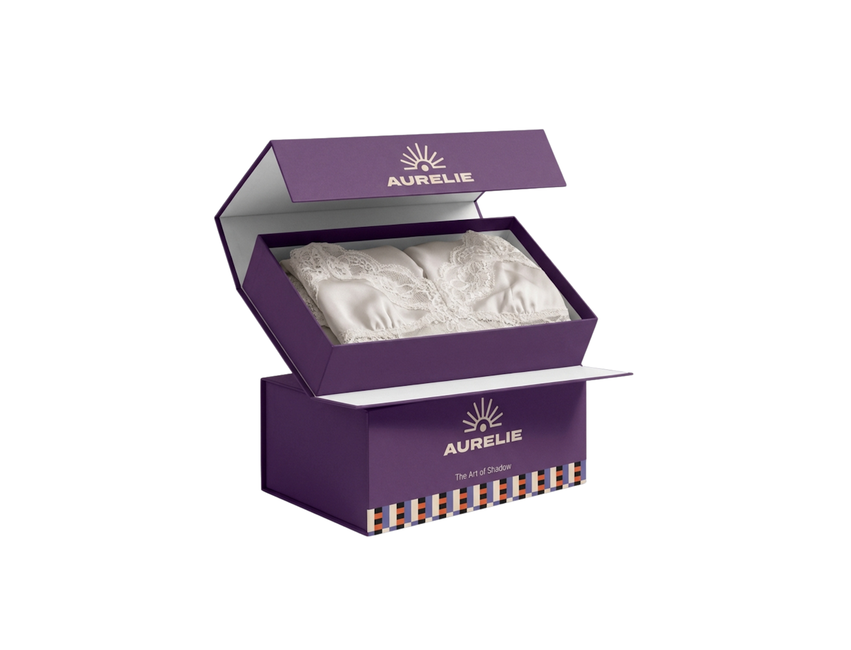 Custom Economic Rigid Magnetic Box for Lingerie 1