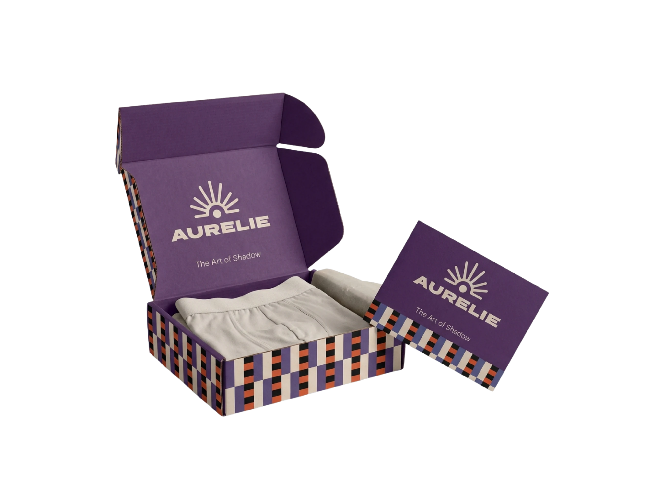 Boîte d’expédition personnalisable pour sous-vêtements