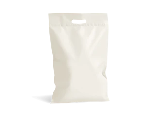Unbedruckter biologisch abbaubarer Plastik-Versandbeutel