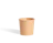 Recipiente de papel para sopa, marrón 350 ml, diámetro 98 mm 2