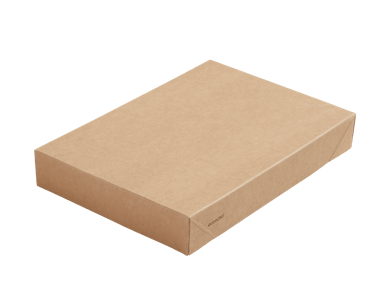 Tapa kraft para caja takeaway