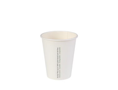 Vaso de papel reciclable