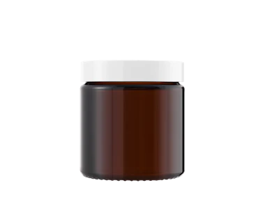Barattolo in vetro 120ml con coperchio