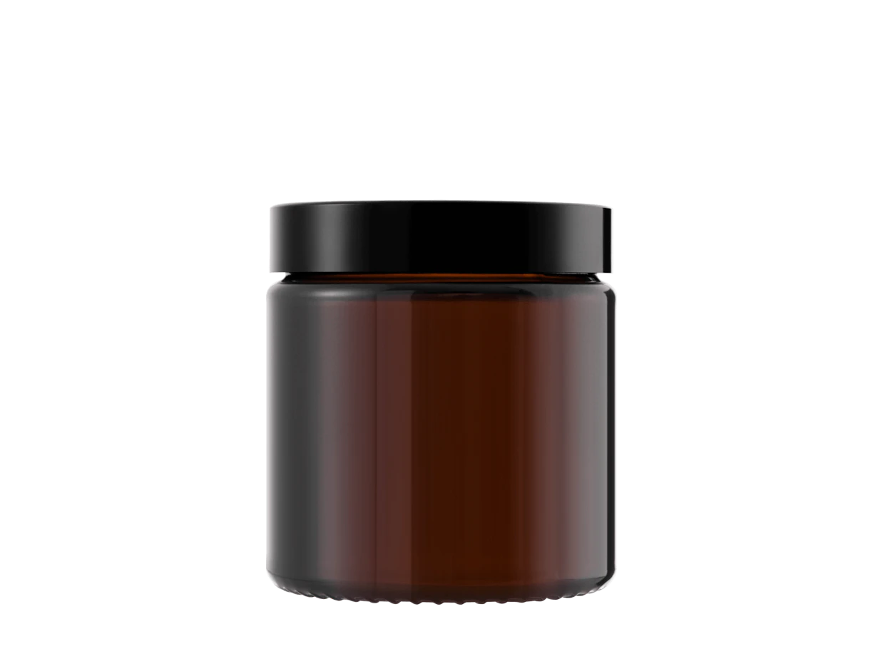 120ml Glass Jar with Lid 1