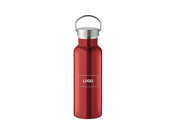 Individuelle Isolierflasche aus recyceltem Edelstahl 500 ml