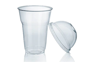 tazza con coperchio per frullati