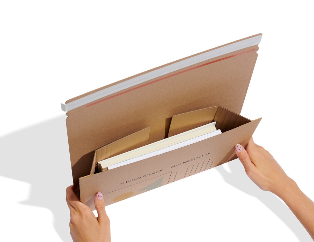 Emballage pour Livres personnalisable 3