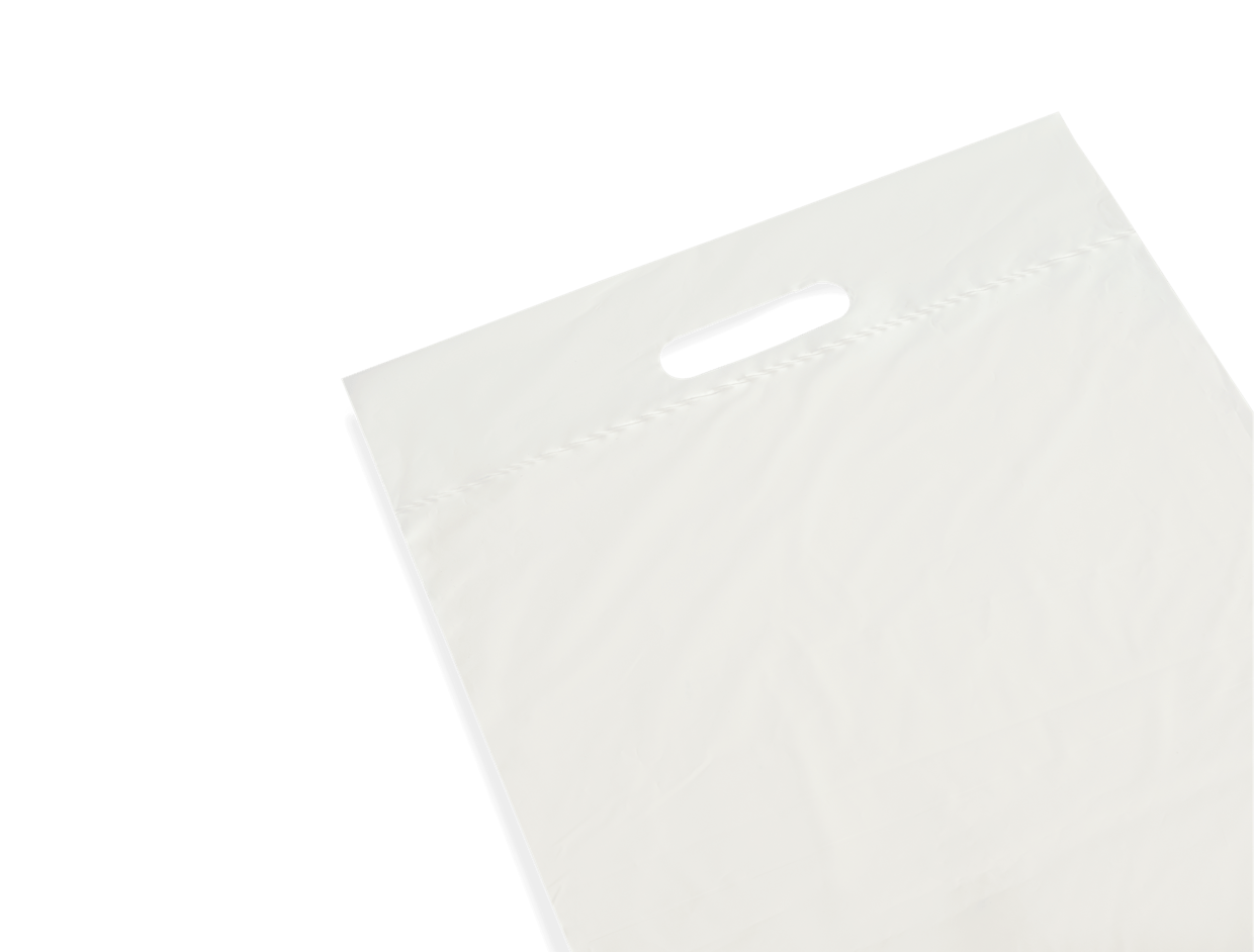 Pochette colis plastique biodégradable vierge pour l’habillement 2