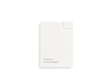 Personalisierte Karte "Thank You"