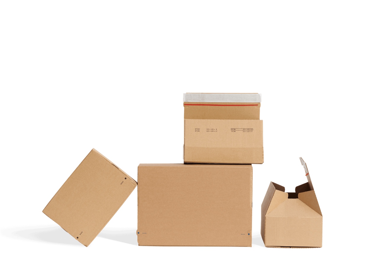 Plain Small Shipping Box 4
