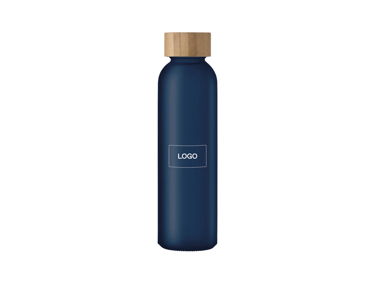 Custom Frosted Glass Bottle 500ml 1