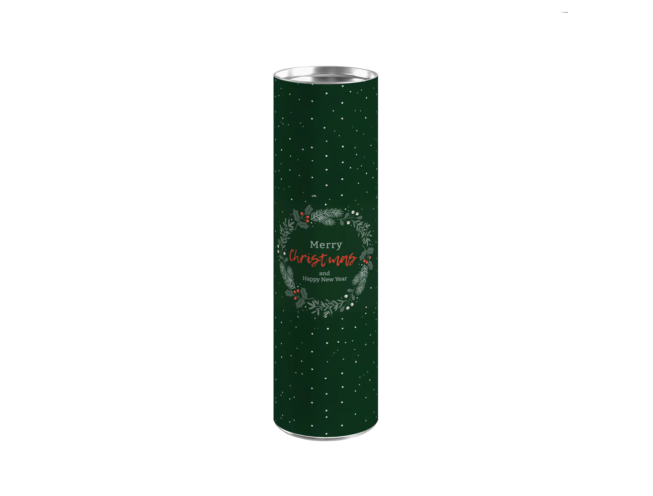 Custom Christmas Wine Tube