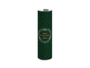 Custom Christmas Wine Tube