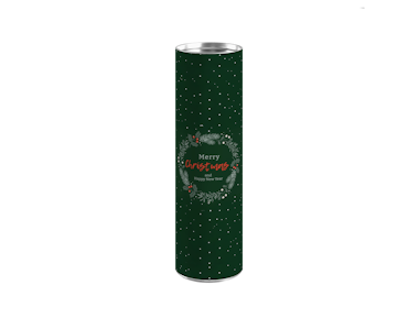 Tube à vin de Noël personnalisé