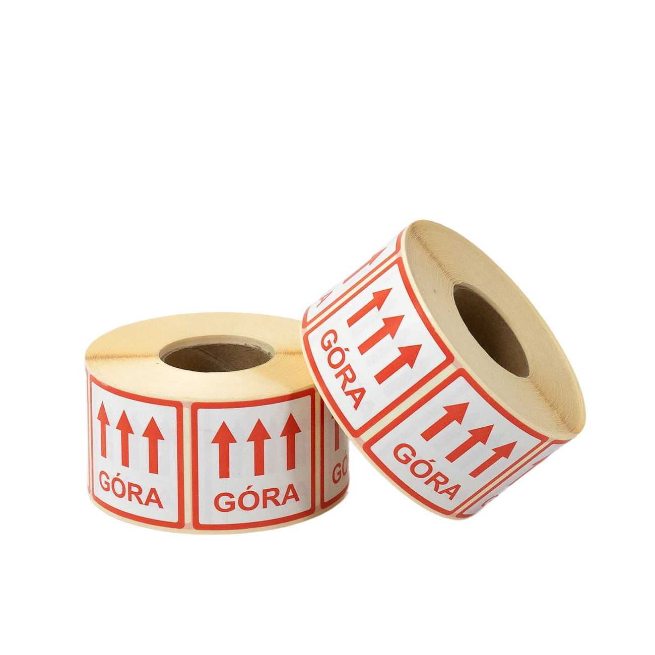 Etykiety ostrzegawcze na rolce „Góra”, 50 × 50 mm