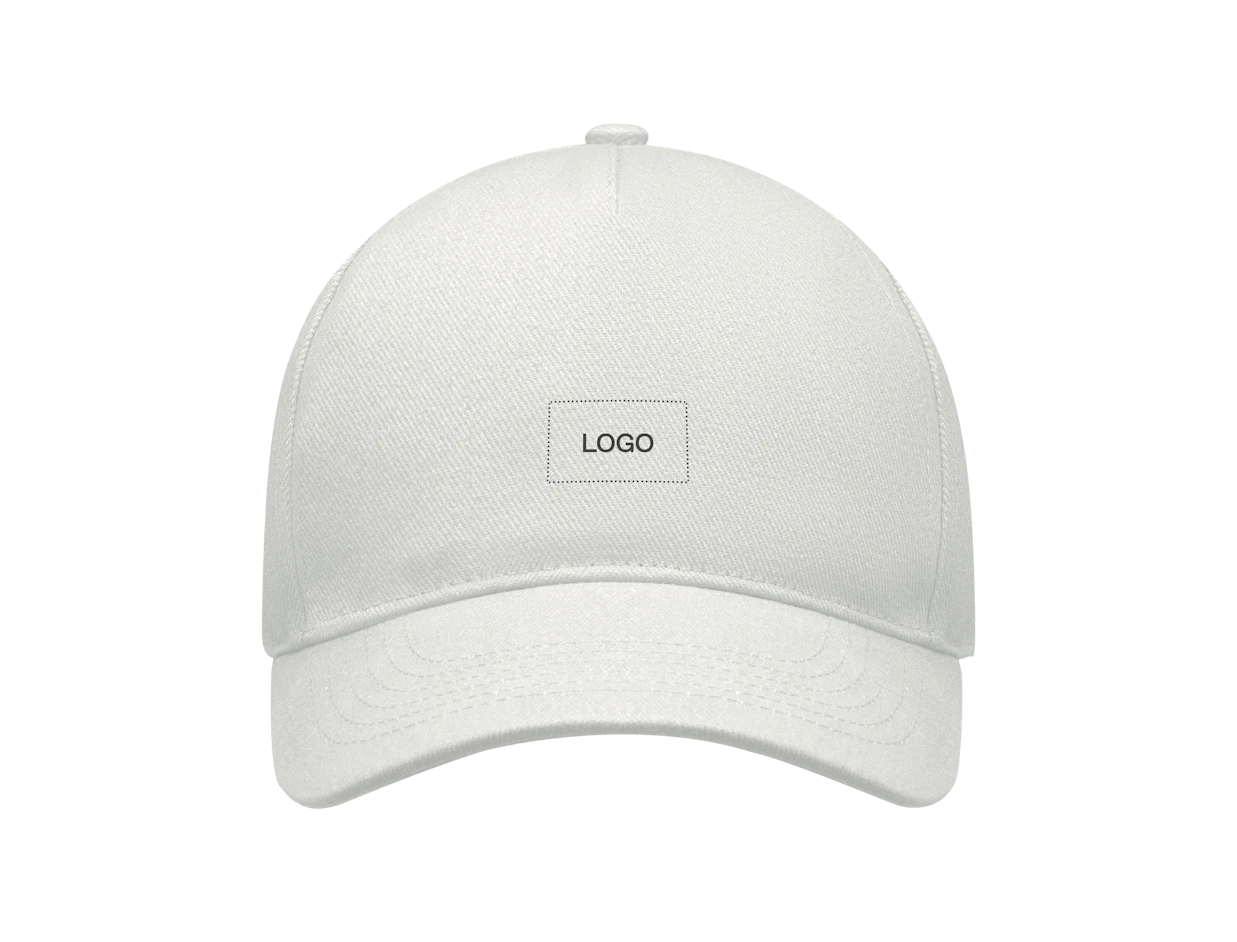 Cappellino baseball 5 pannelli cotone spazzolato pesante personalizzato 1