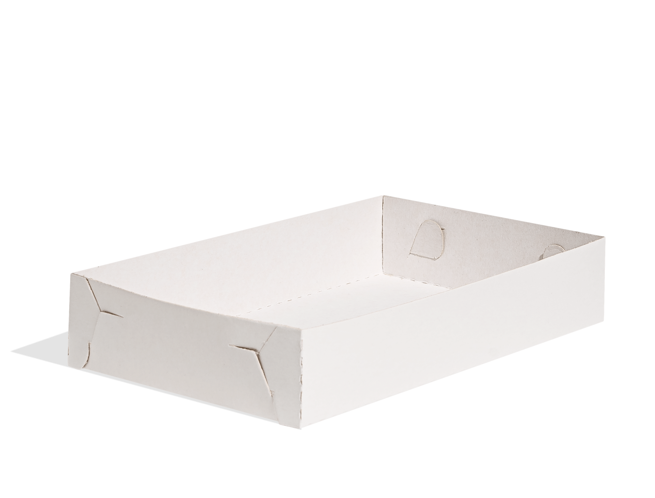 Caja plegable sin tapa para repostería