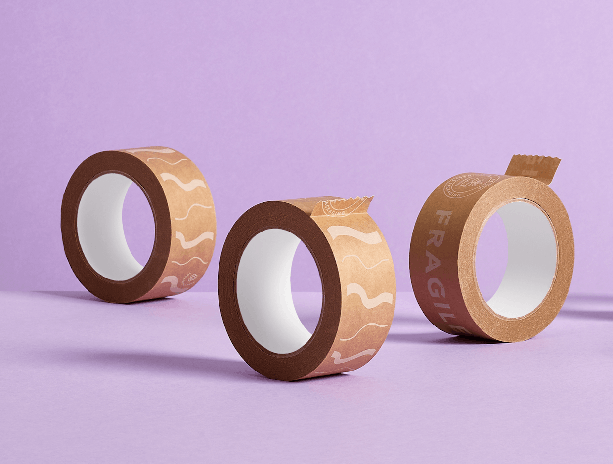 Papierklebeband mit fertigem Aufdruck 7