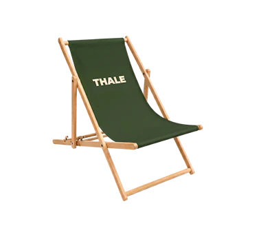 Chaise longue publicitaire personnalisée
