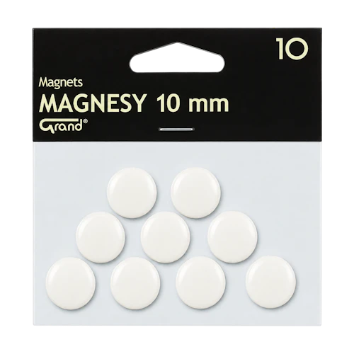 Aimants Niceday 10 mm blancs (10 pcs)