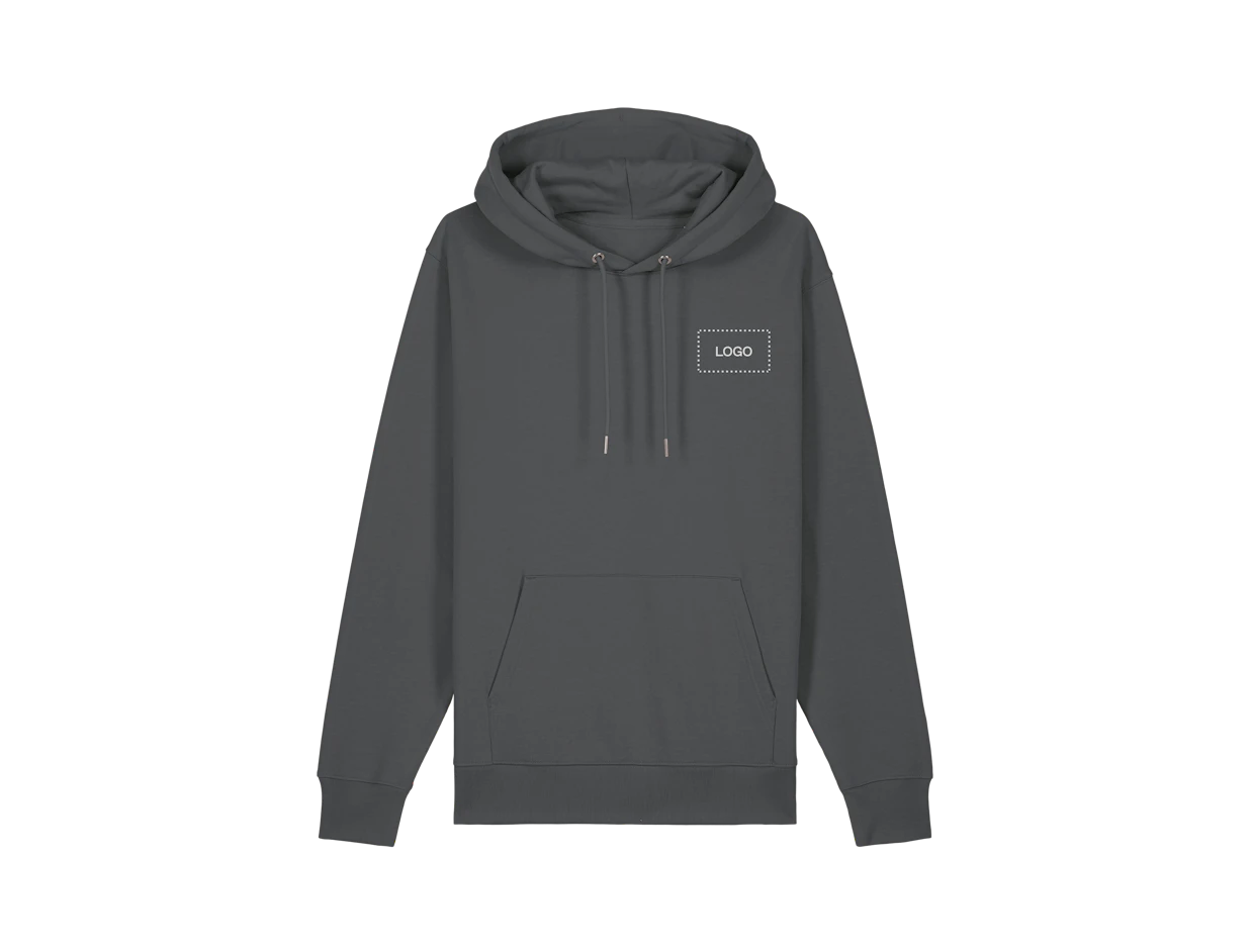 Personalizowana bawełniana bluza unisex z kapturem