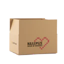 K88 Personalizowane pudełko klapowe - brązowe