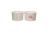 Recipiente de papel para helados y postres, estampado pastel 245 ml 1