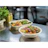 Paper fiber bowl, 900 ml, diameter 195 mm, kraft 2