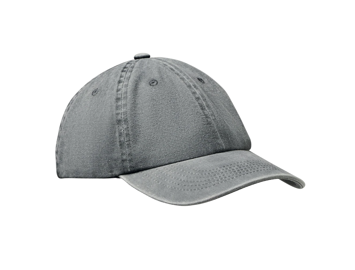 Individuelle 6-Panel Baseballkappe aus gewaschener Baumwolle 8
