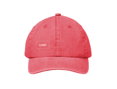 Individuelle 6-Panel Baseballkappe aus gewaschener Baumwolle