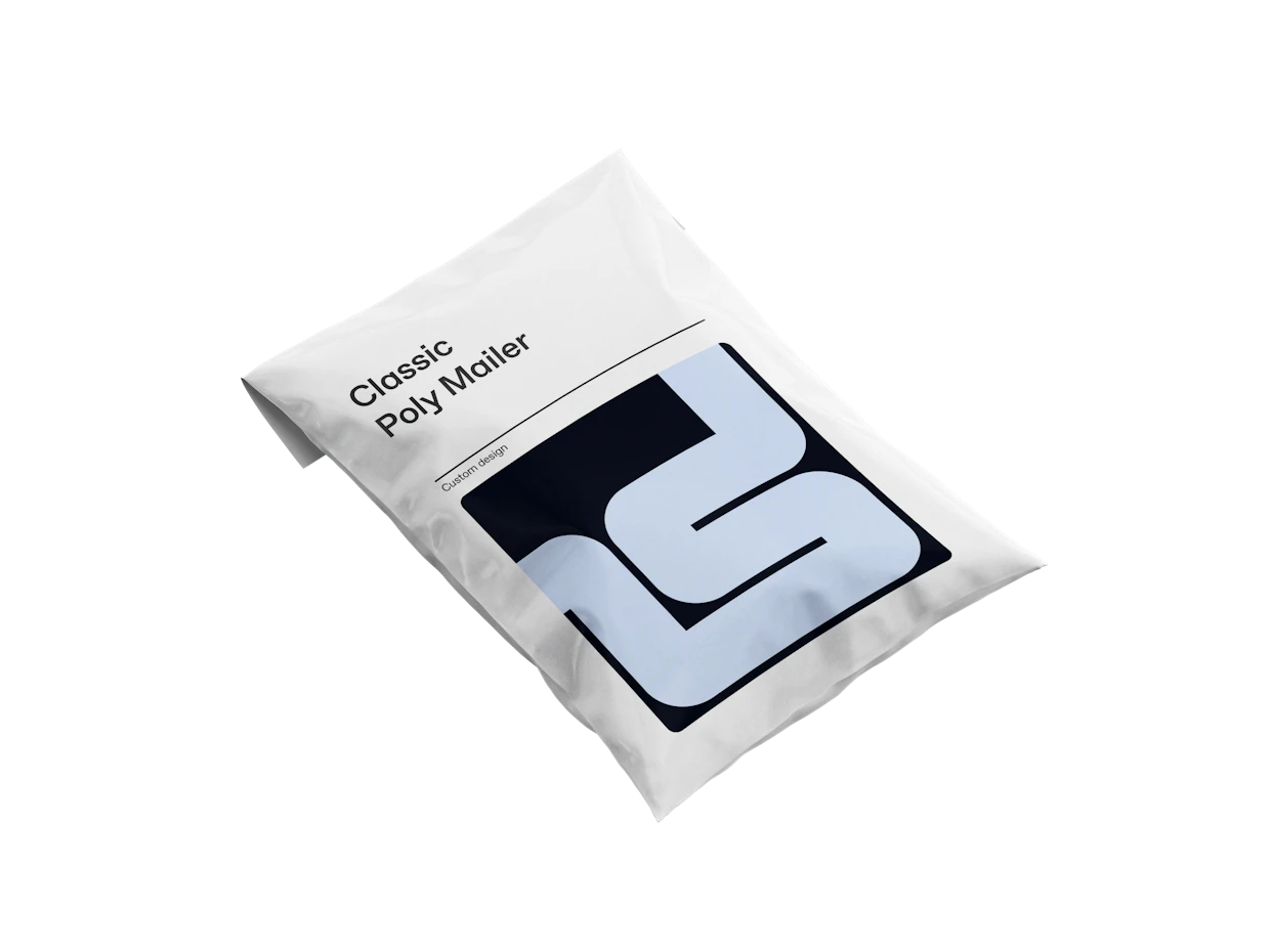 Individueller Plastik-Versandbeutel zum Verpacken von Werbeartikeln 2