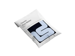 Pochette d’expédition en plastique personnalisée pour emballer des objets publicitaires