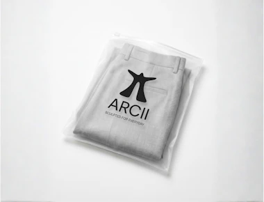 Pochette zip personnalisée pour emballer des objets publicitaires