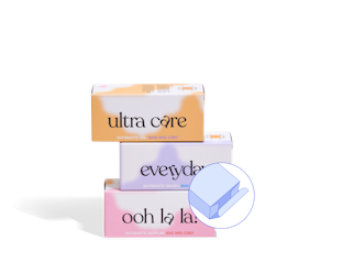 Caja de producto con cierre invertido personalizada