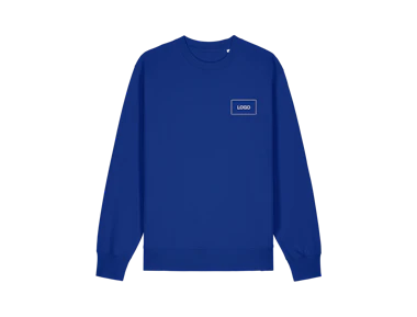 Individuelles Unisex Sweatshirt aus Bio-Baumwolle