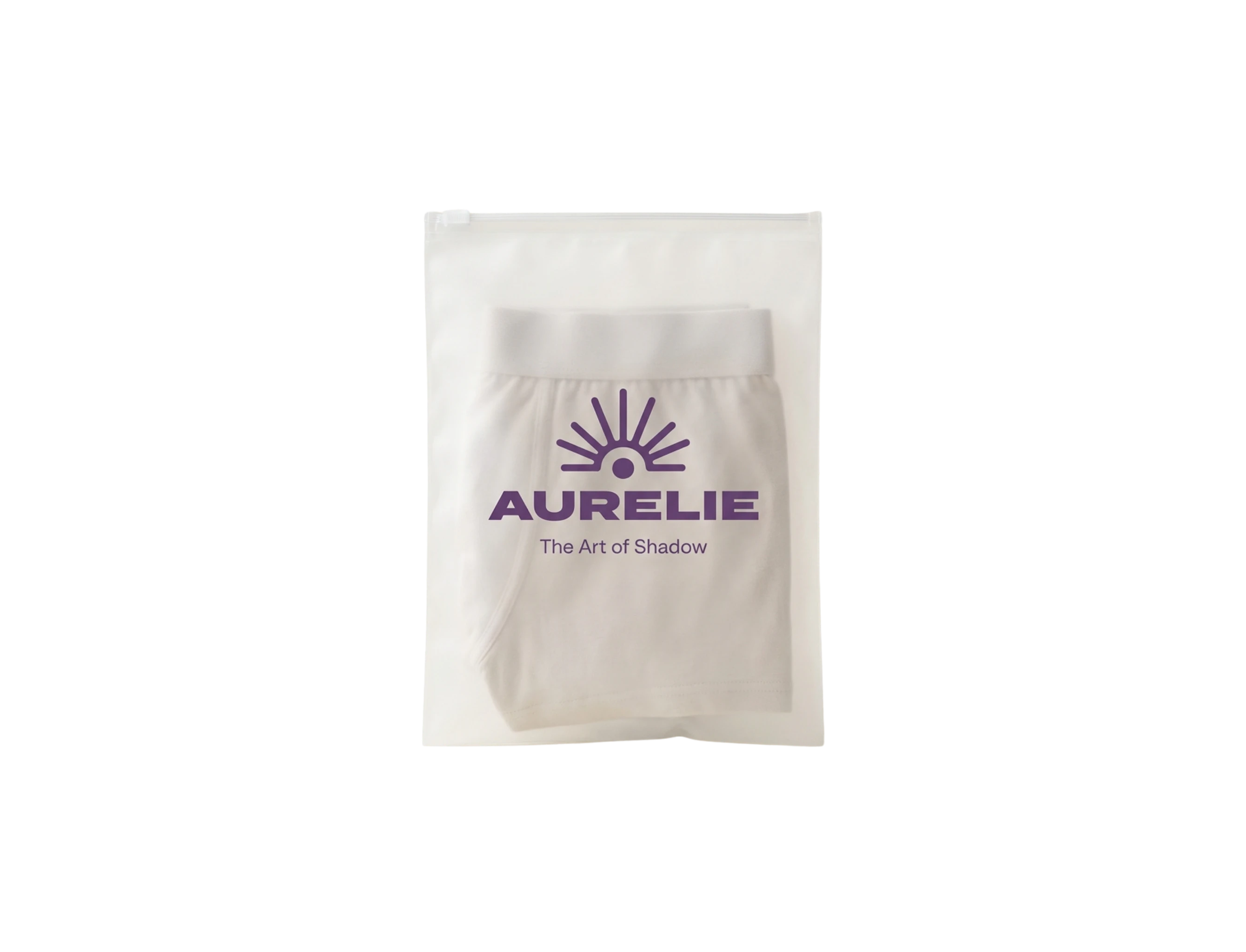 Custom Underwear Frosted Ziplock Bag