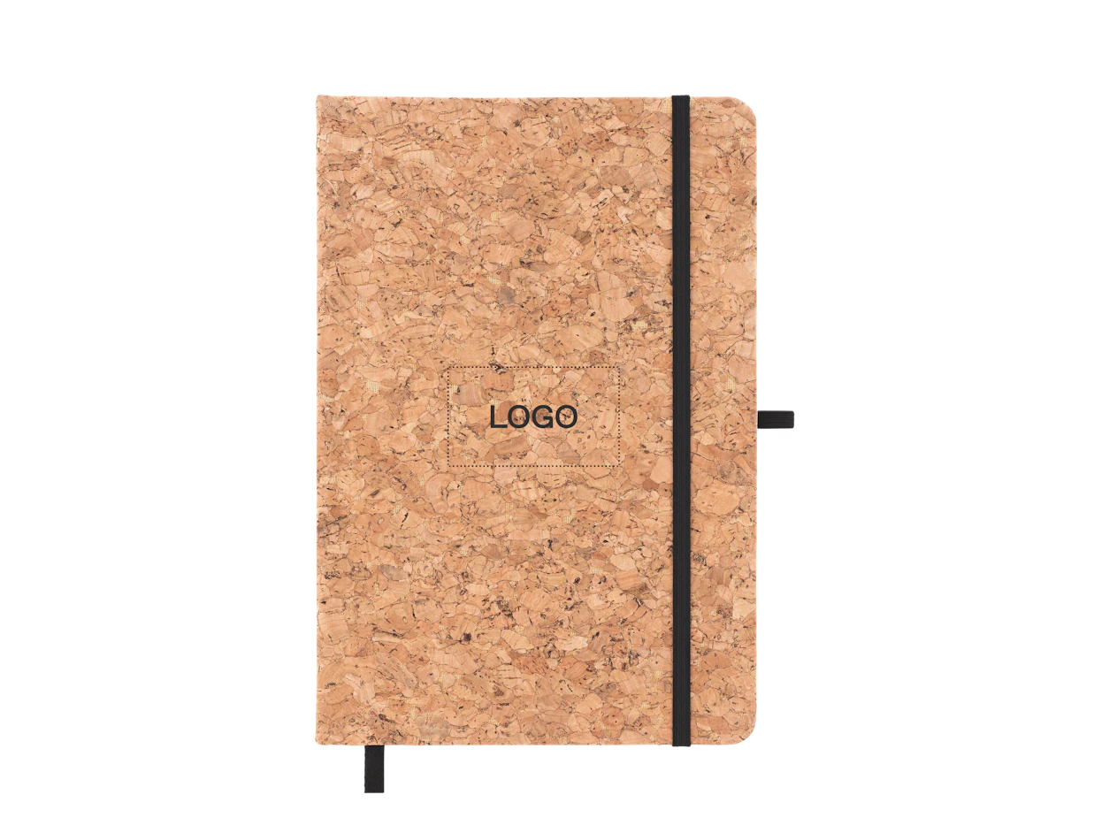 Individuelles A5 Notizbuch mit festem Kork-Einband 1