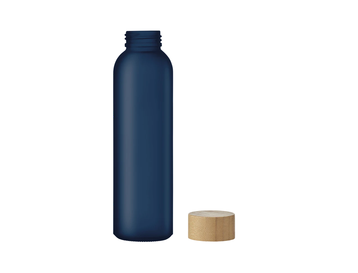 Custom Frosted Glass Bottle 500ml 2