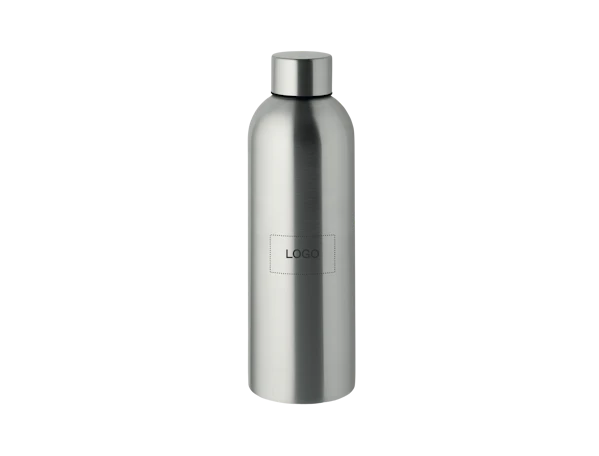 Botella acero inoxidable reciclado pared simple 750ml personalizada