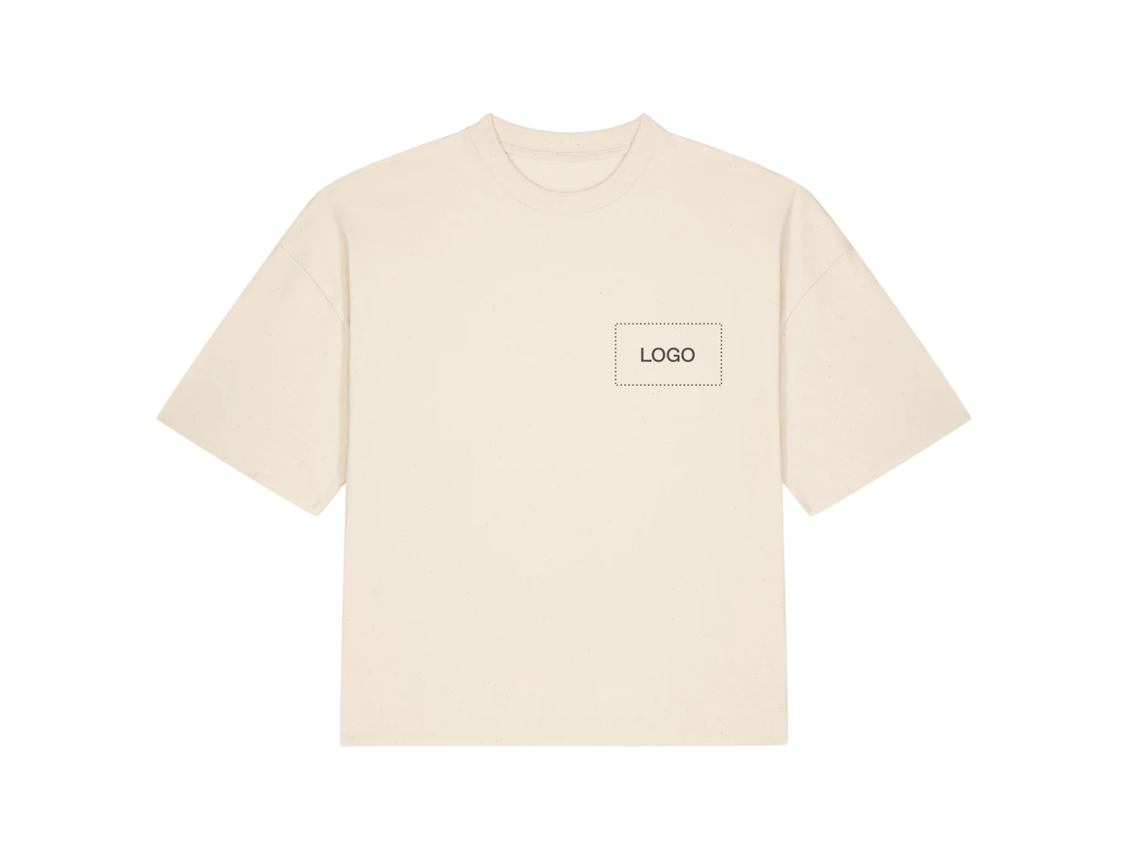 Individuelles Unisex mittelschweres T-Shirt aus Bio-Baumwolle 1