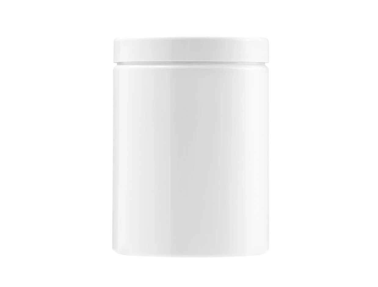 Barattolo in PET da 300ml con coperchio 1