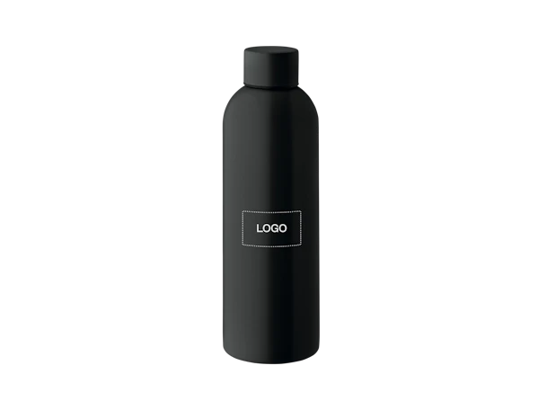 Bottiglia acciaio inox riciclato parete singola 750ml personalizzata