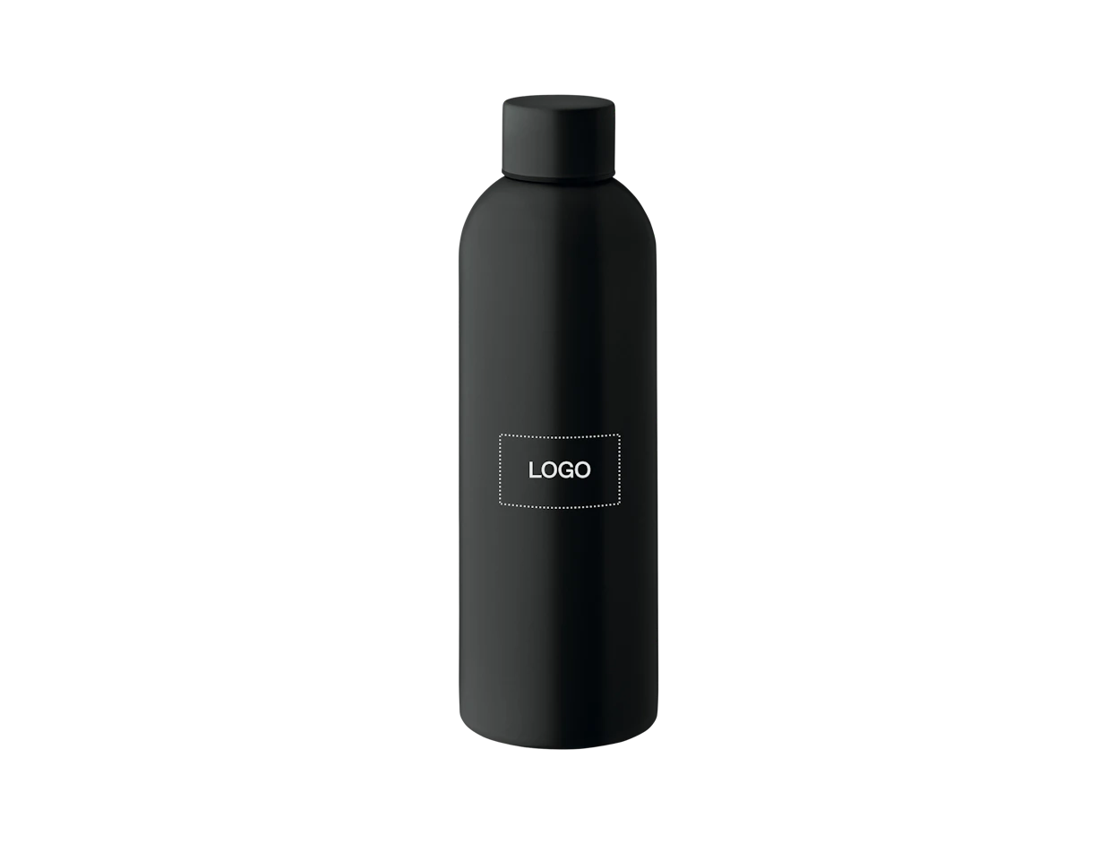 Bottiglia acciaio inox riciclato parete singola 750ml personalizzata 1