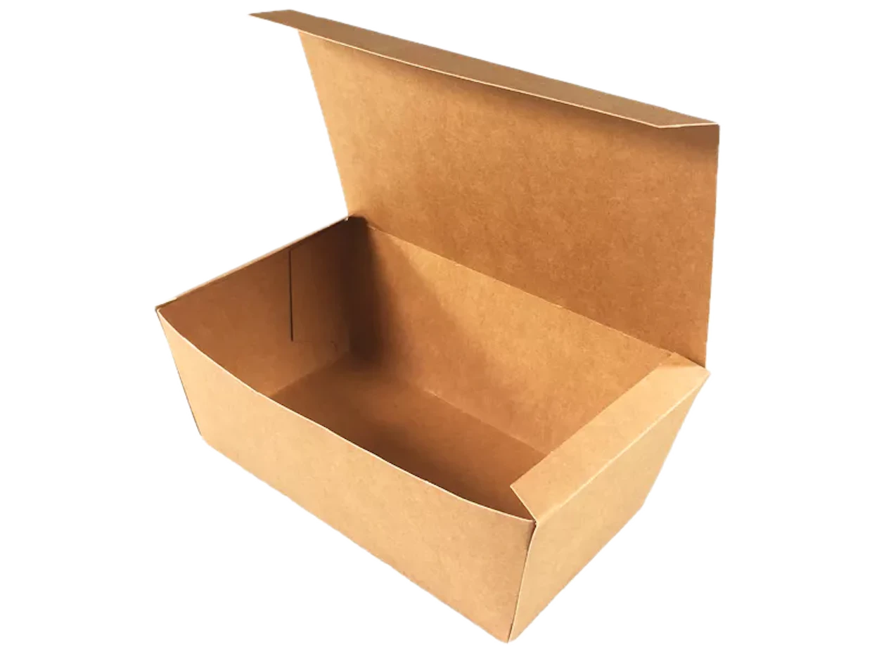 Caja de papel, marrón 160/145×100/85x60mm
 1