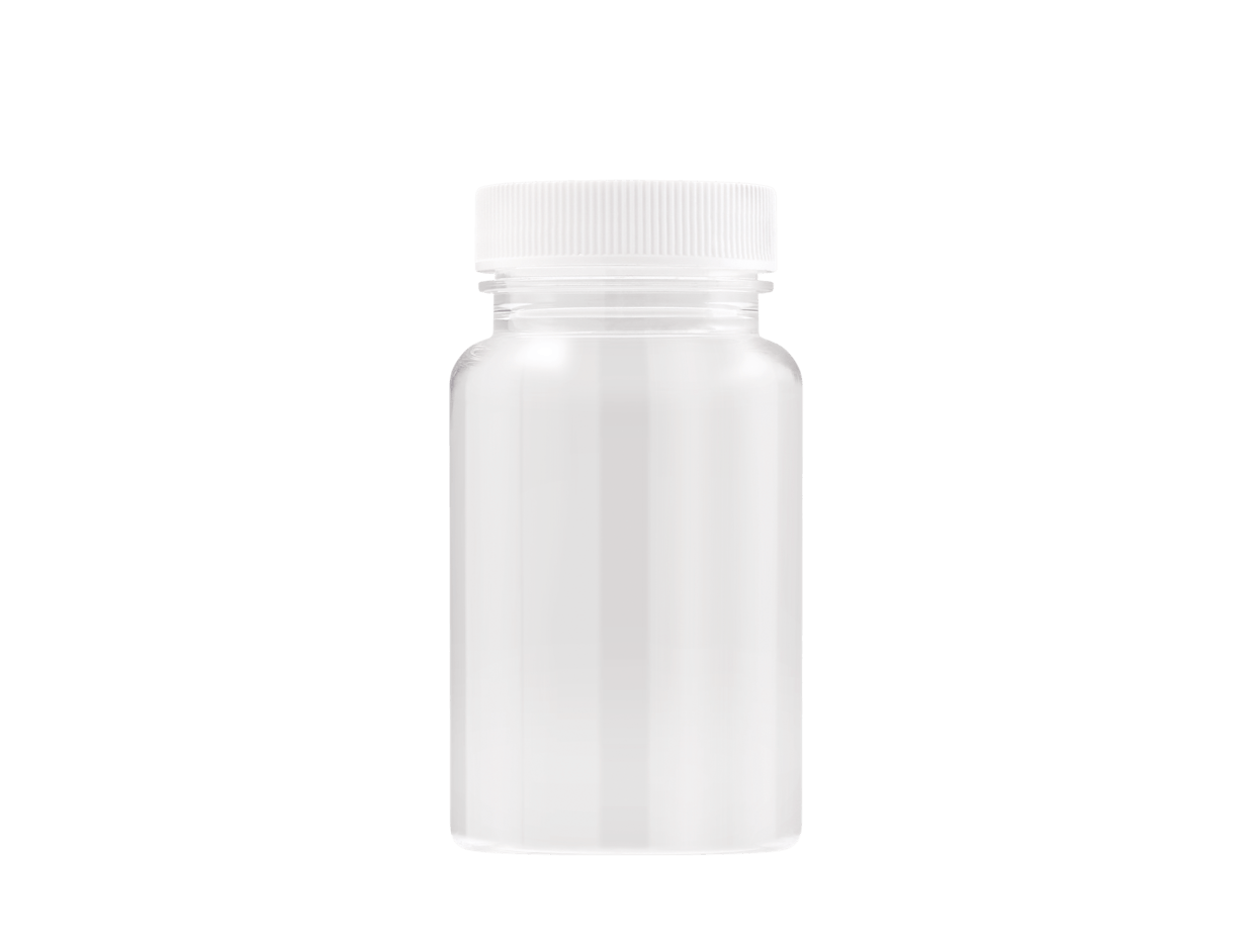 150ml PET Bottle with Lid 1