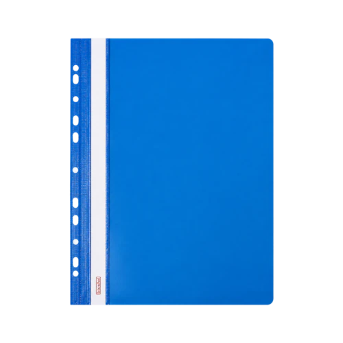 Chemise à œillets Biurfol A4 rigide pour 200 feuilles bleue